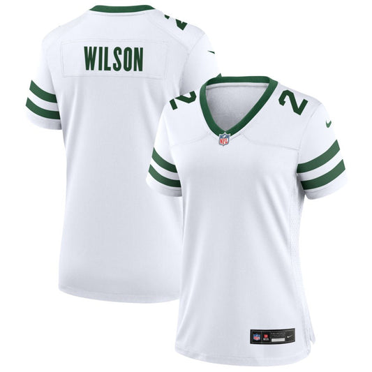 Zach Wilson New York Jets Nike Women's Legacy Game Jersey - White