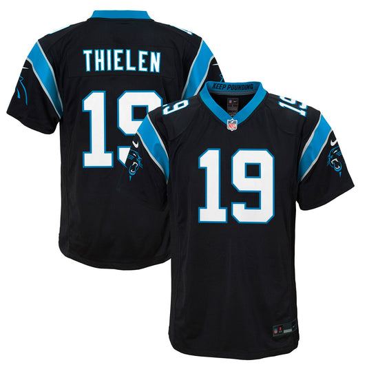 Adam Thielen Carolina Panthers Nike Youth Game Jersey - Black