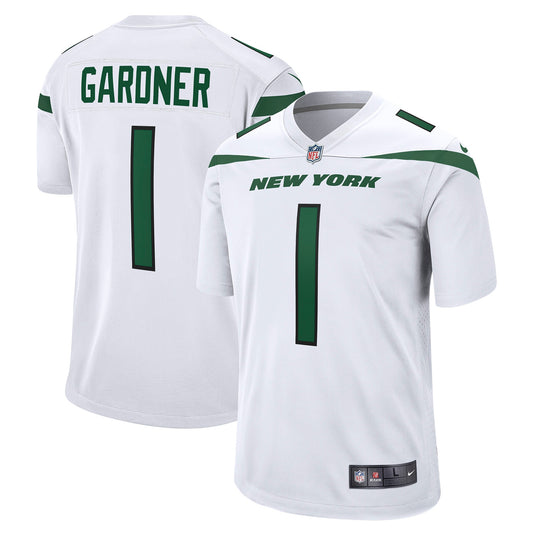 Ahmad Sauce Gardner New York Jets Nike Player Game Jersey - White