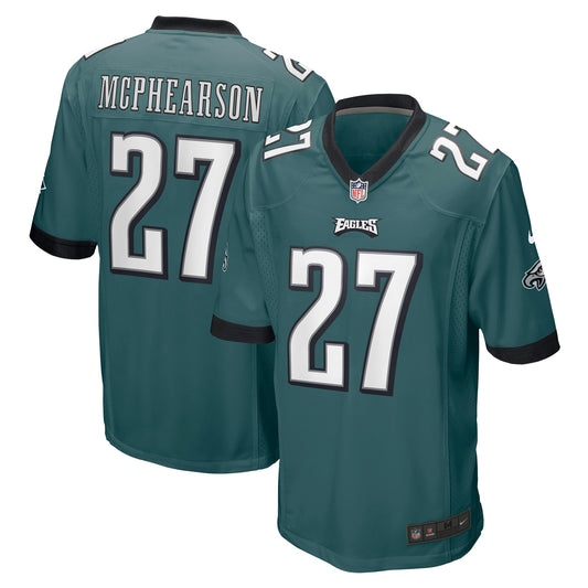 Zech McPhearson Philadelphia Eagles Nike Game Jersey - Midnight Green