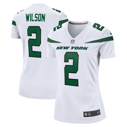 Zach Wilson New York Jets Nike Women's Game Jersey - White