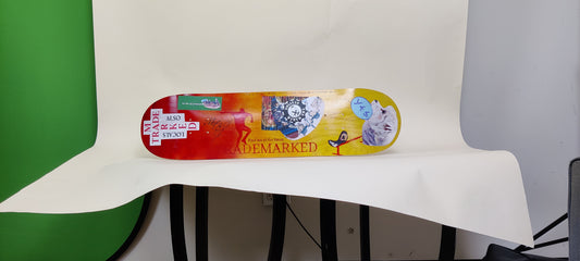 Sean Mills X TRADEMARKED Hand Painted Custom Skateboard Deck #2